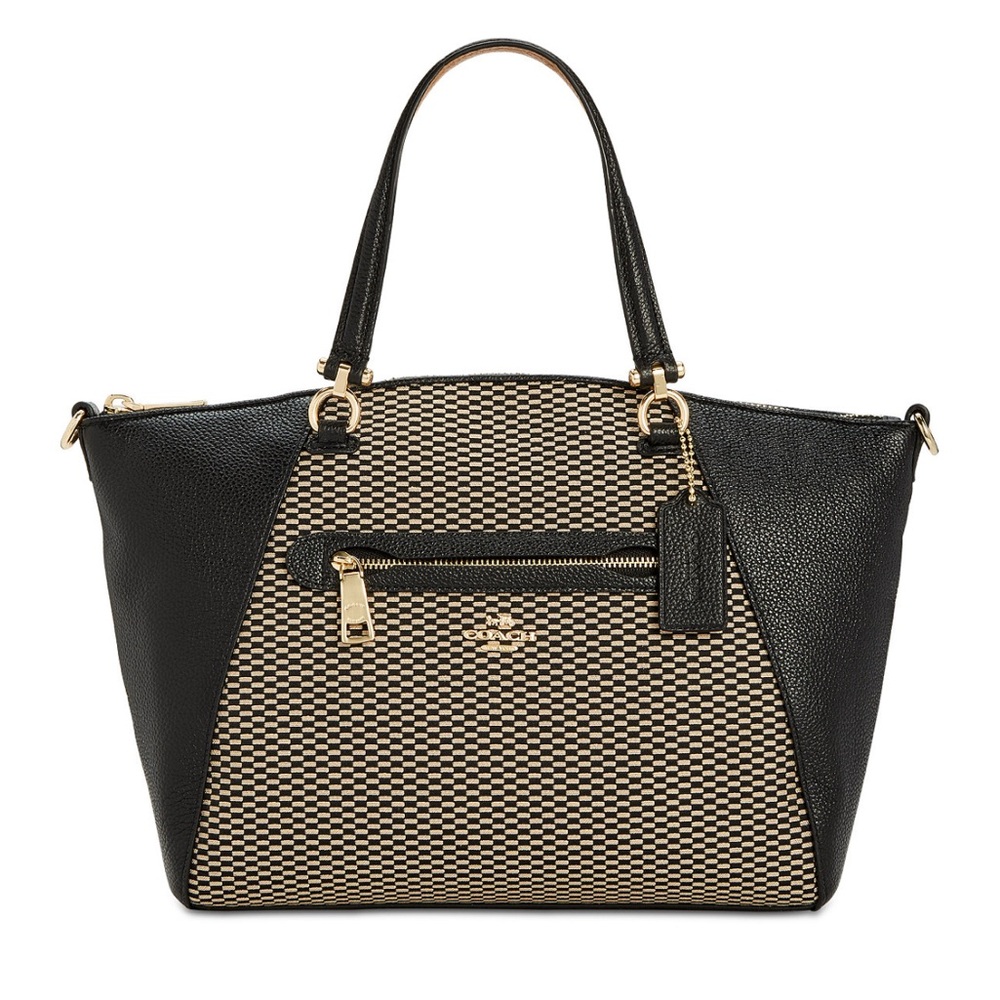 COACH Legacy Jacquard Prairie Satchel
